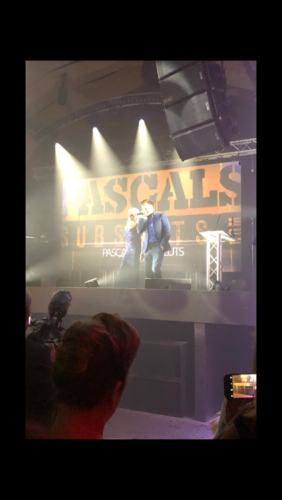 Pascal accepts the 2018 UKAP for Niche/Fetish Site of the Year